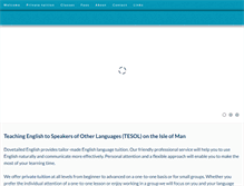Tablet Screenshot of dovetailedenglish.com